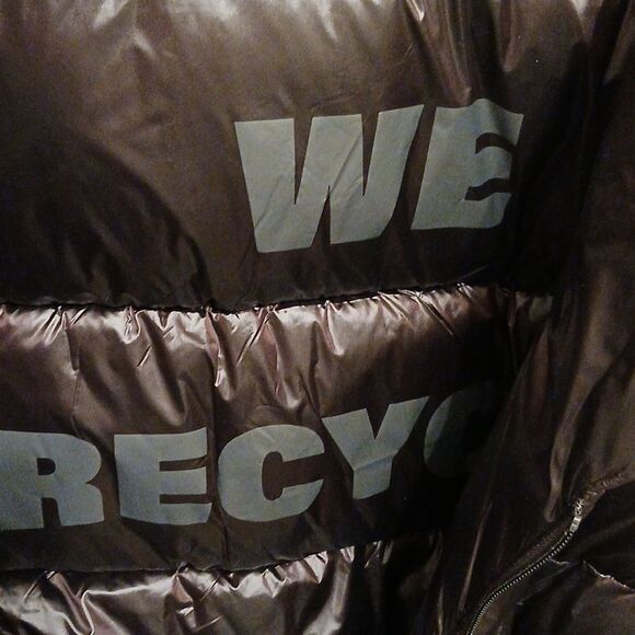 COPY - SAVE THE DUCK Bleached Effect Puffer Brown ISHYA NWT - Picture 10 of 13